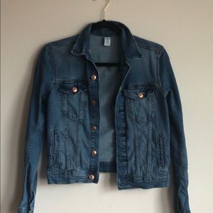 DEMIN JACKET. JEAN JACKET.